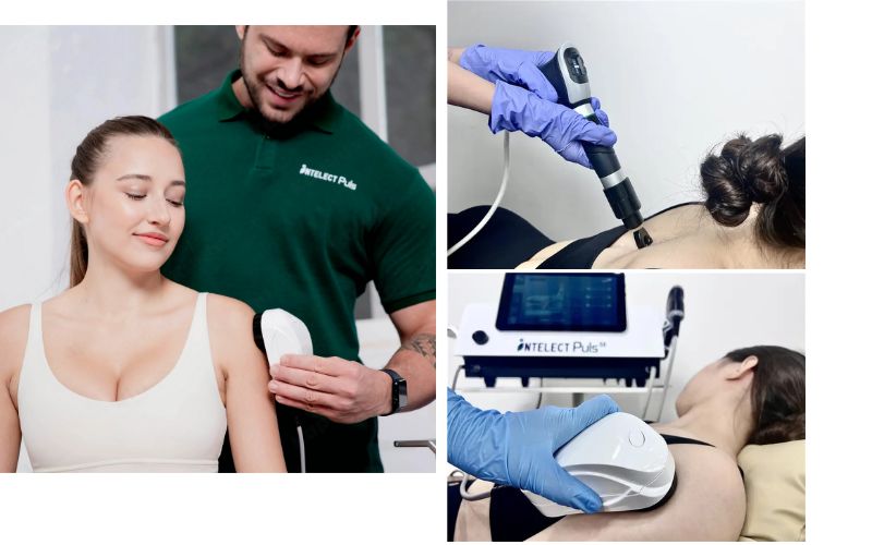Deep Tissue Vibrator air Pressure Spinal Pain Relief Therapy Machine